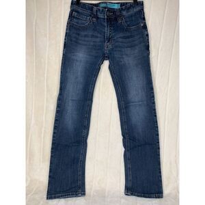 Rock‎ & Roll Denim Jeans Mens 29x32 Blue Revolver Slim Fit Straight Western
